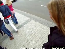 Pretty Russian Blonde Picked Up Pov