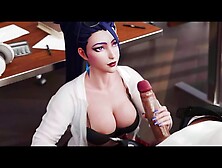K/DA Kai'Sa Blowing your Gigantic Meat for Exam Answers [League of Legends] [3D Anime] [Bj] [Anal]