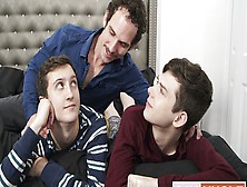 Family Dick - Stepfamily Anal 3Some With Jack Andram,  Dakota Lovell,  And Greg Mckeon