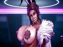 Thicc Stripper With Big Boobs And Ass Used By Customer (3D)