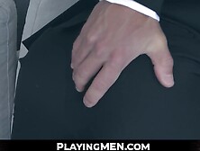 Ideal stallion for Hector de Silva flaunts his enormous cock