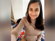 Desi Hot Hansa Bhabhi Are Busy On Video Call With Fans