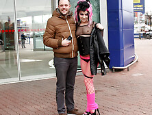 Wendy Moon got picked up in public and fucked