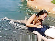 HD - Exotic Sara Luv sucks and fuck underwater