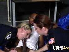 Horny Big Breast Cops Are Looking For Black Cocks To Fuck With