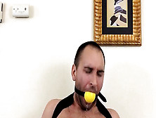 Bondage Gag Duct Tape,  Gagged Guy Tickled,  Bit Gag Bondage