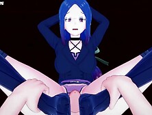 Ursula from Little Witch Academia Gives You A Footjob Asian cartoon POINT OF VIEW