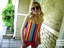 Honey Mackenzie Moss Gives Some Raw Love To A Coarse Dong!