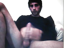 Hairy Straight Italian Guy Jerking On Cam