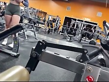 Huge Candid Gym Ass