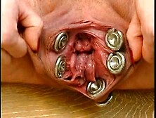 Heavy Pierced Pussy of Pregnant Girl