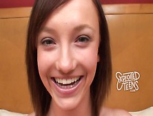 Super-Skinny Teenie That Weighs 87 Lbs Stars In This Amateurs Porn