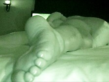 Wife Masturbating Watching Porn Multiple Orgasms-Night Vision