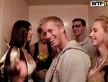 College orgy with amazing whores and guys Dana, Janet, Kristene, Sonja