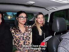 UBER,  if he's lucky,  fucks three girls in the ass.  The ride is somehow charged.
