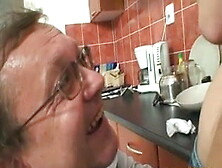 Old man - young girl