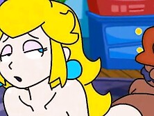 Princess Peach teen fuck