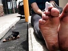 Stinky Feet In Public