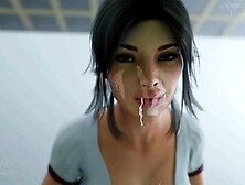 My cougar stepsister has humongous breasts super tight waist and giant behind.  That is why I am always hard.  (Milfy City - Carol