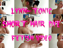 Short Hair Dye - Fetish Video