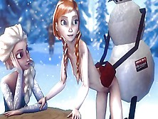 Elsa And Anna 3D Sex Compilation (Frozen)