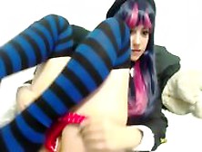 Emo Girl Fingering Her Ass