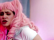 Kinky Pink Haired Shemale Rides Her Lover - Sign My Cosplayer Ass - Nate Rose