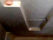 sweet ebony teen takes shower