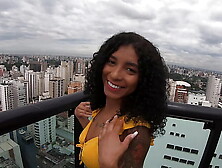 International Pornstar Blackstar rides Brazilian IG model Ariella Ferraz in her BEHIND