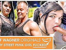 Emo teeny Doreen gets dicked down in PUBLIC! Wolf Wagner Originals