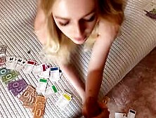 Stepsister lost her virginity in a game - Arisha Mills - cum on pussy!