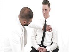 Missionary Boys - Younger Elder Solano Fucked By Older Bishop Napoli