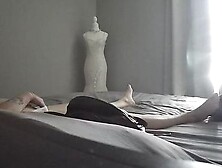 Hot Wife Milf Caught Bedroom Masturbating Watching Porn