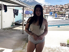 Stepsister puts on her bathing suit in front of me!