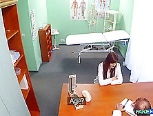 Morgan in Horny girl gets creampied by doctor - FakeHospital