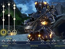 Warframe Nezha Playing Shawzin gone mild Summertime Sadness shawzin score by Dubinichev