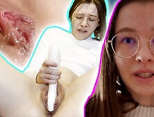 Squirting 18yo Teen With Huge Labia
