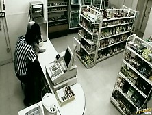 Pretty Asian model is a hot secretary