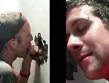 Straight Guy Gives Gay Bj On Gloryhole