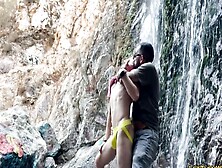 Twink Fucked Public Waterfall Cumshot! Jay Magnus Juven Letthemwatch