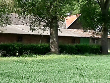 Hawt outdoor sex on farm