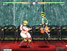 戦って勝ったら逆レ◯プ　嵐子編　Hentai Fighting Game