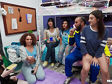 Dormitory Delights With Willow Ryder,  Violet Gems And Hazel Moore