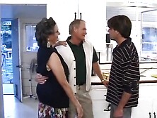 Anal screw for bawdy granny