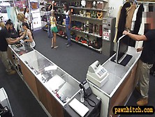 Black Bf Pawning Her Girlfriends Pussy At The Pawnshop