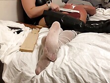 Butt Blistering Otk Punishment On The Bed By Mistr