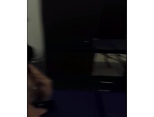 Youthful thrall screwed hard and spat on from a 1st-person perspective