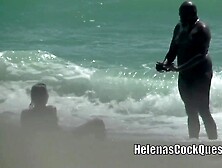 I Got Screwed On The In nature's garb Beach By An Aged Ebony Dude With A BBC! voyeur