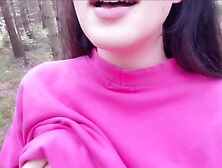 Outdoors Risky Joi In The Woods,  Your Fantasy (German)