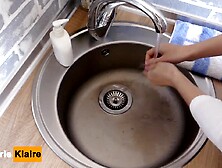 sang a song about the importance of washing hands - #SCRUBHUB